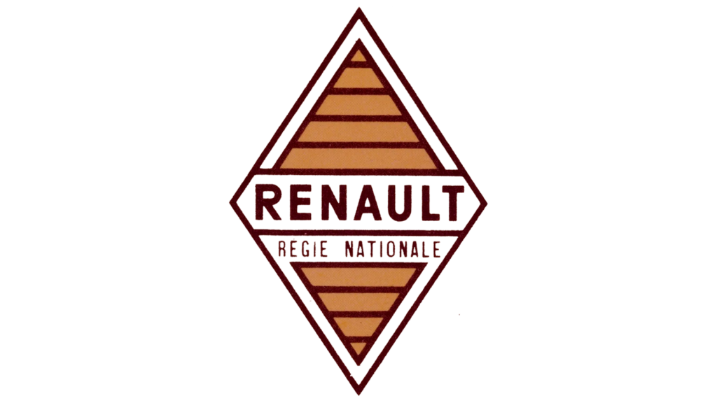 Логотип Renault (1946–1959)