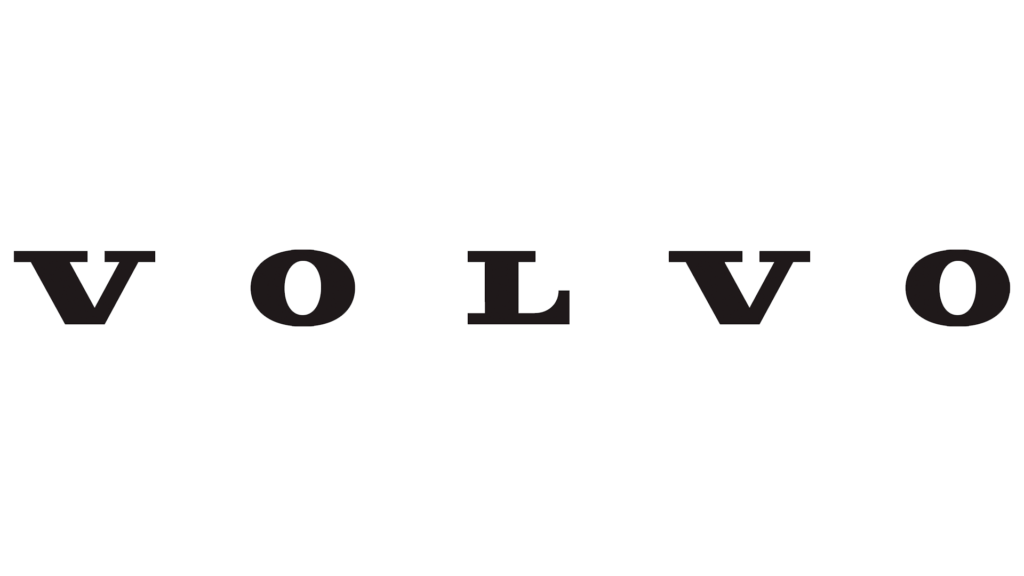 Текстовый логотип Volvo (2021-Наст. время)